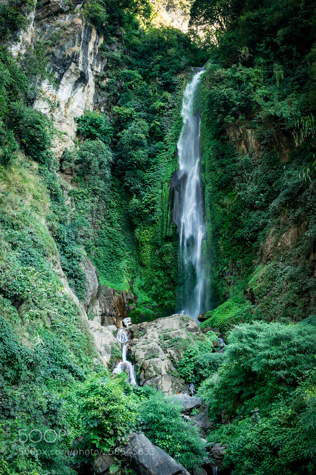 Nikon D5300 sample photo. A waterfall in the photography