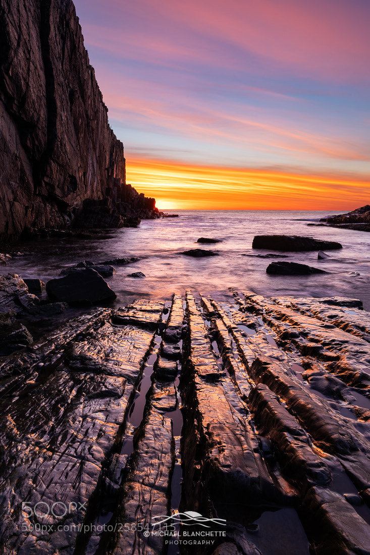 Nikon D850 sample photo. Rock lines photography