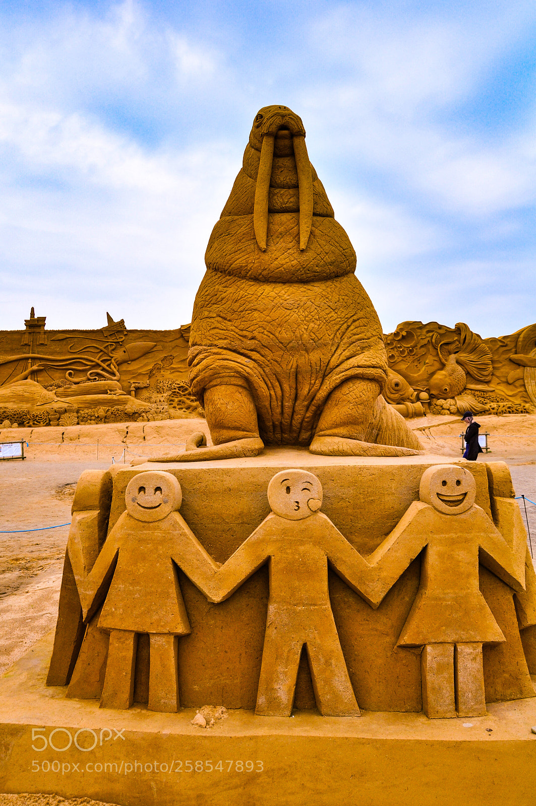 Nikon D90 sample photo. Sandskulpturen festival photography