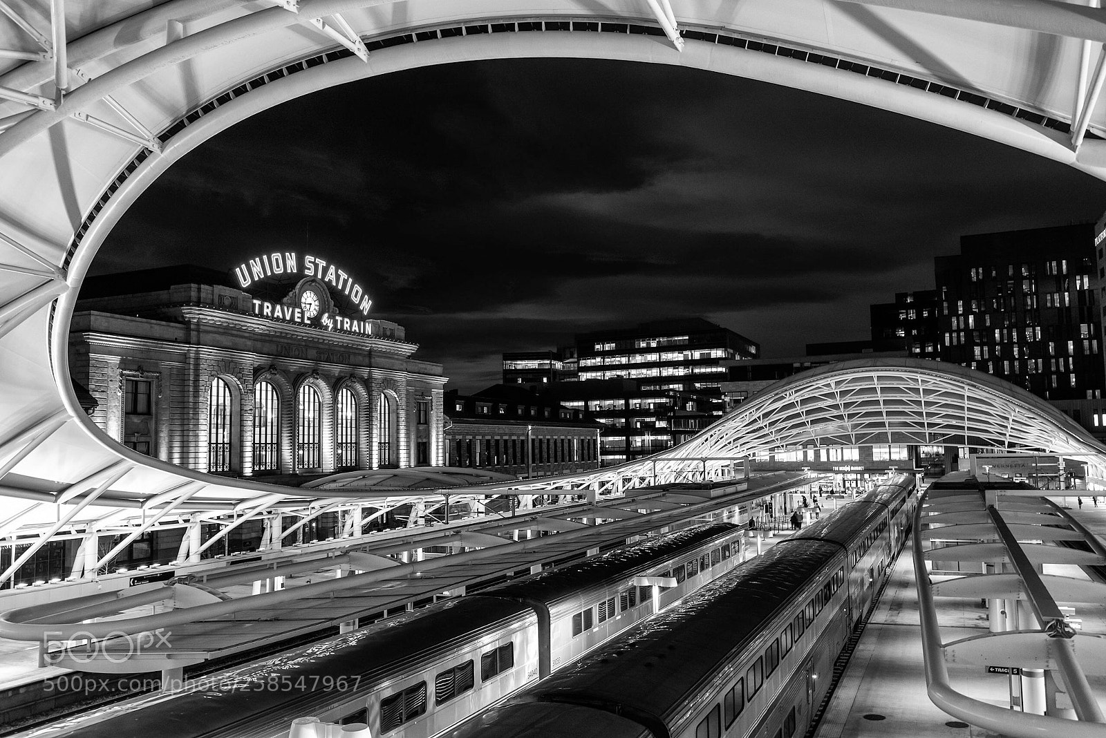 Nikon D750 sample photo. Denver’s union station  photography