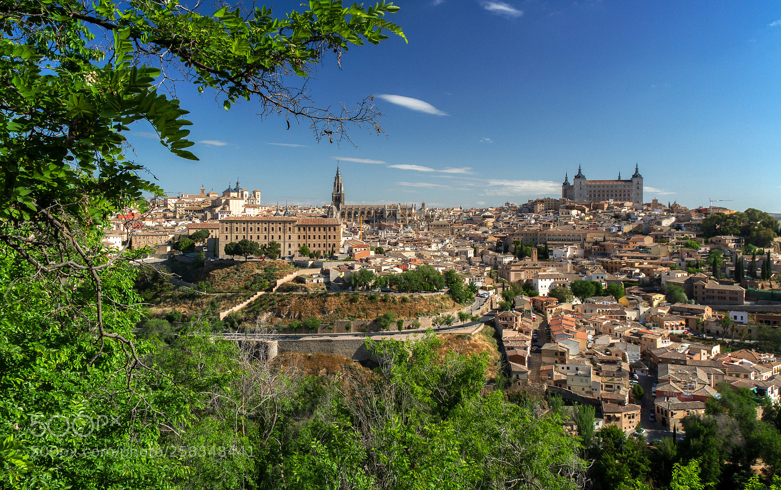 Canon EOS 7D sample photo. Toledo, view from the photography