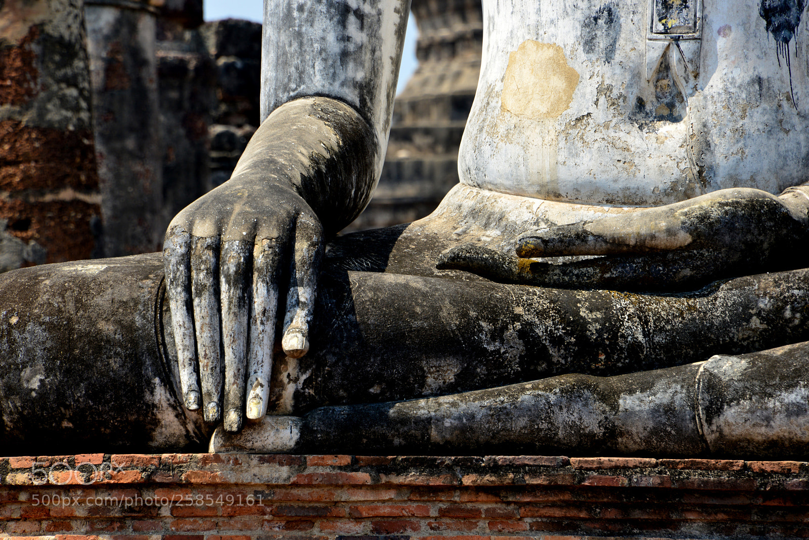 Nikon D800 sample photo. Hands of buddha photography