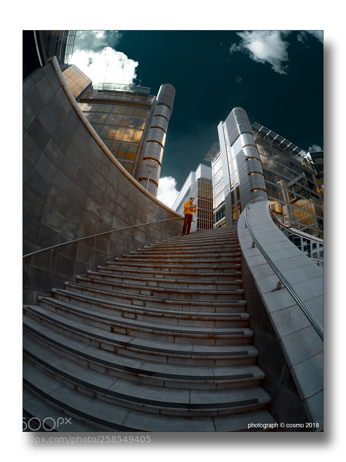 Panasonic Lumix DMC-GX8 sample photo. Sheldon square steps. photography