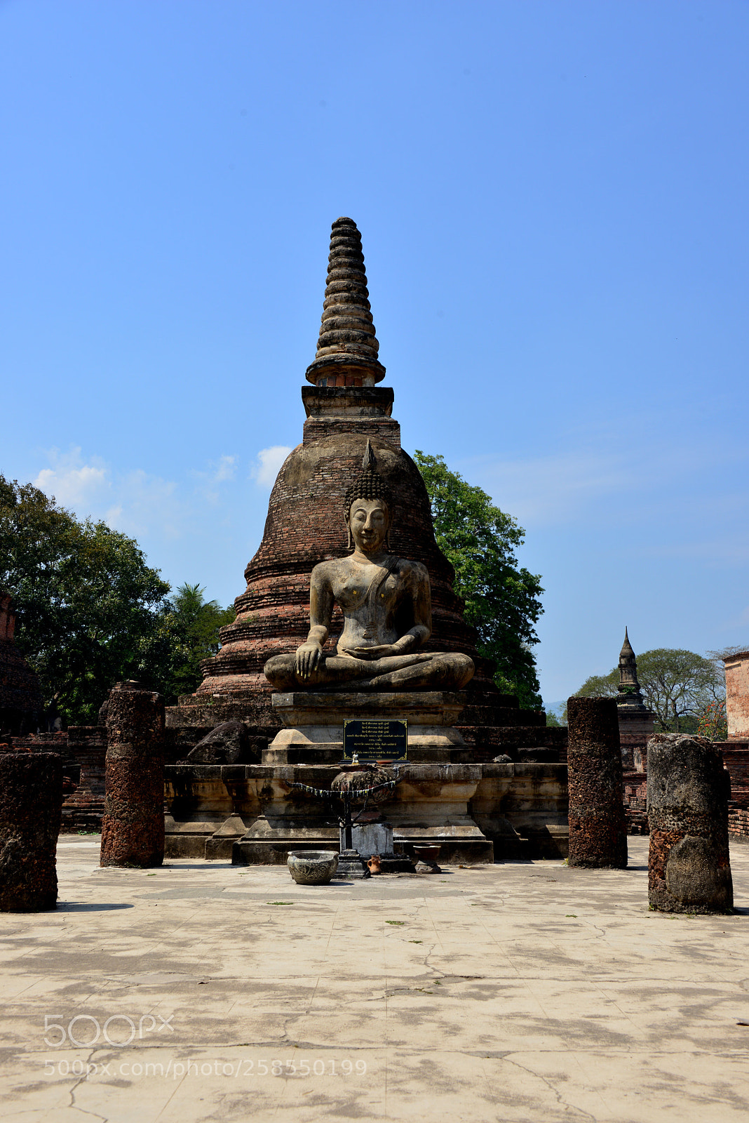 Nikon D800 sample photo. Wat mahathat photography