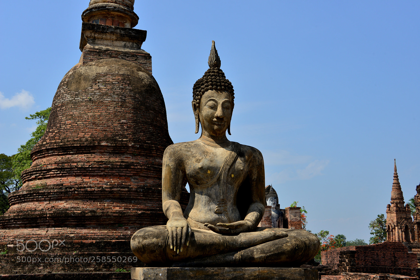 Nikon D800 sample photo. Wat mahathat photography