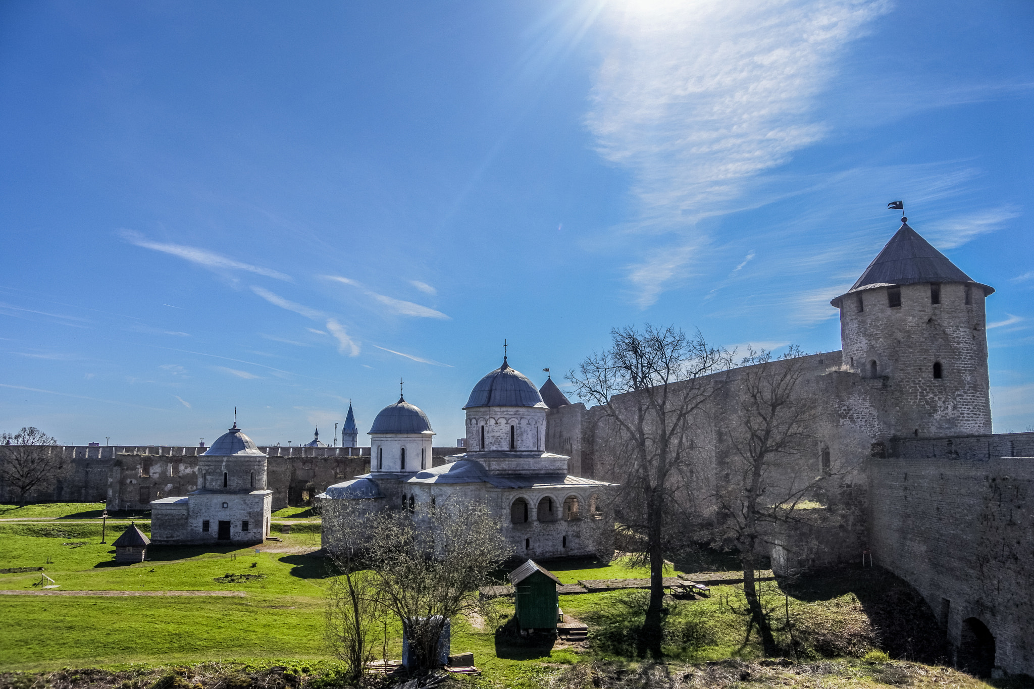 Nikon 1 J5 sample photo. Ivangorod fortress, russia photography