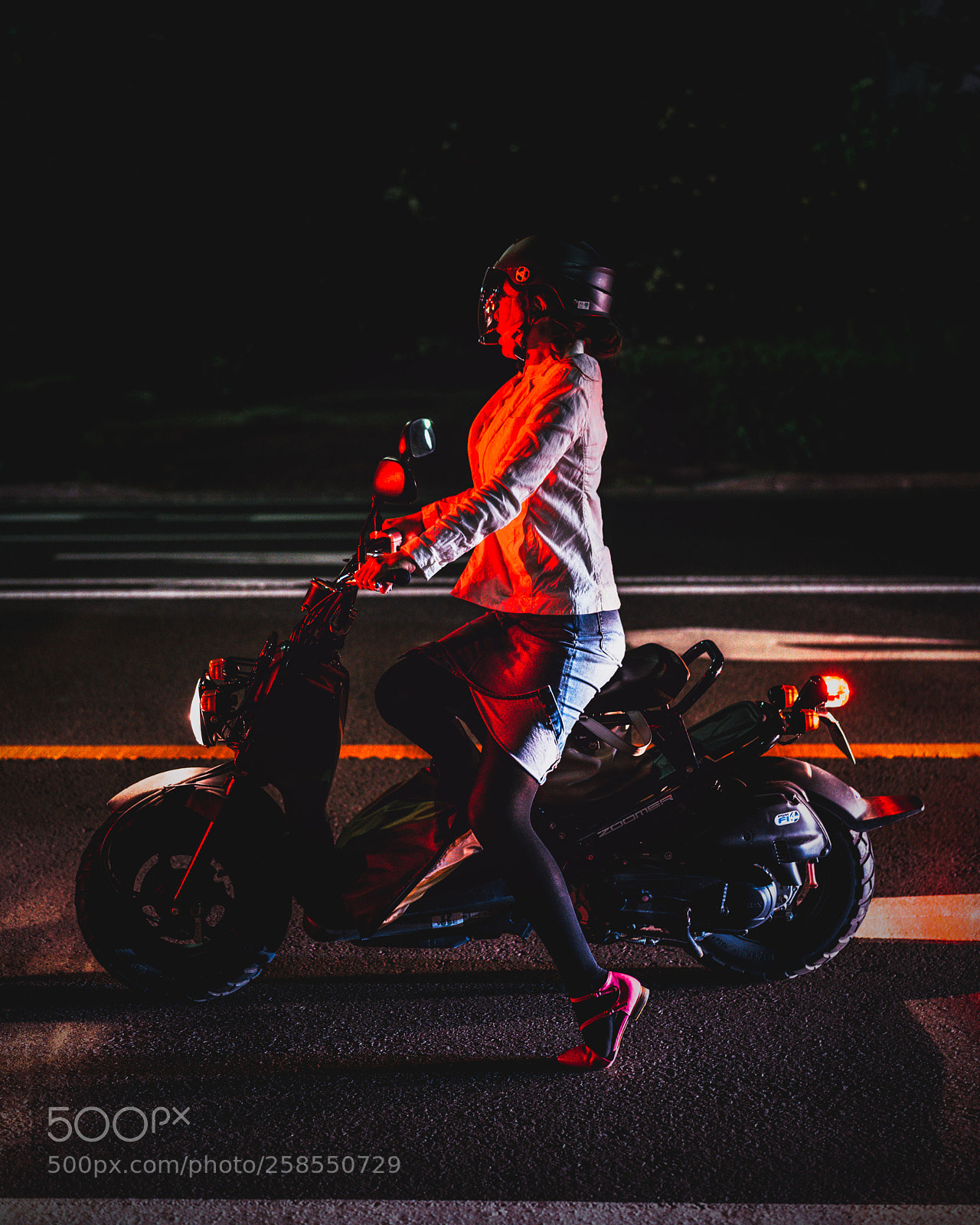 Sony a7R III sample photo. Cute bike ride photography