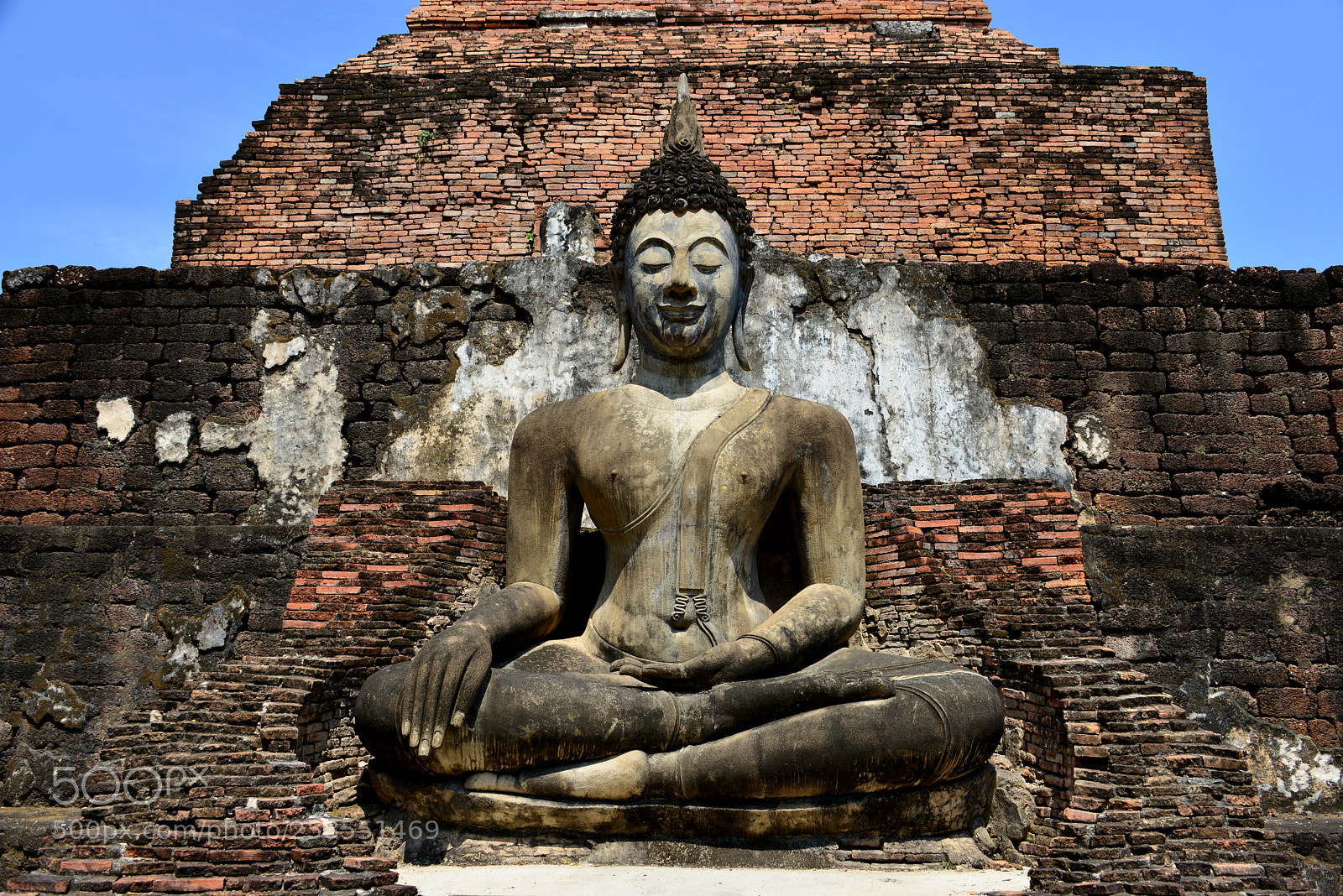 Nikon D800 sample photo. Wat mahathat photography