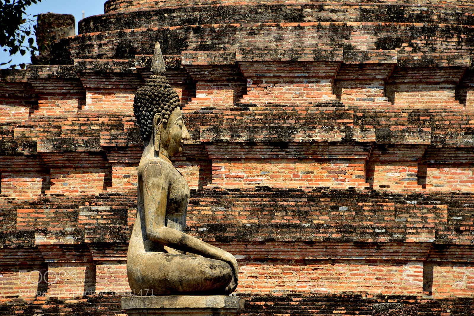 Nikon D800 sample photo. Wat mahathat photography