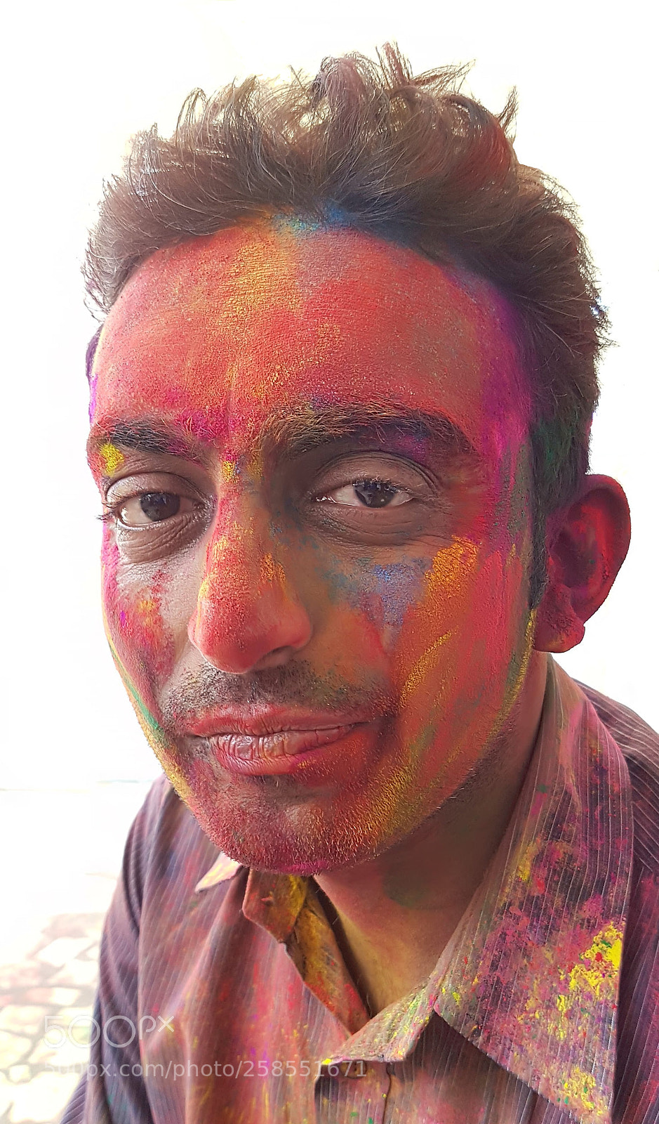 Samsung Galaxy S7 sample photo. Holi india photography