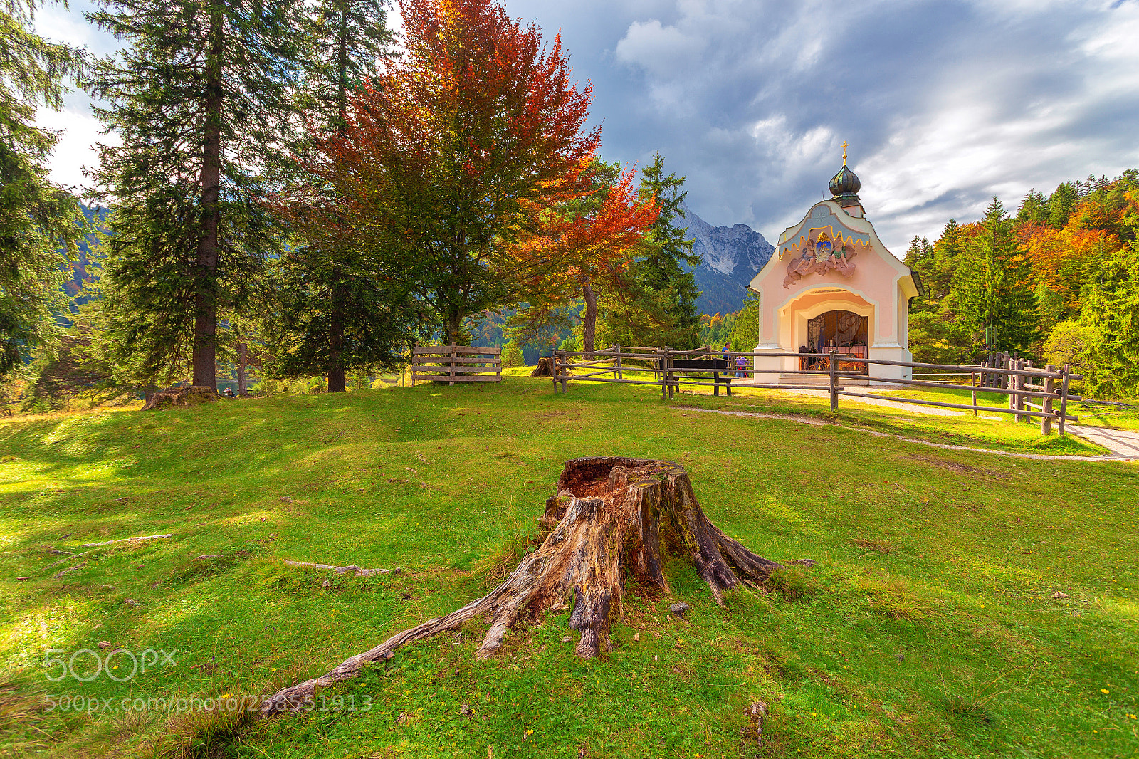 Canon EOS 6D sample photo. Chapel in the mountains photography