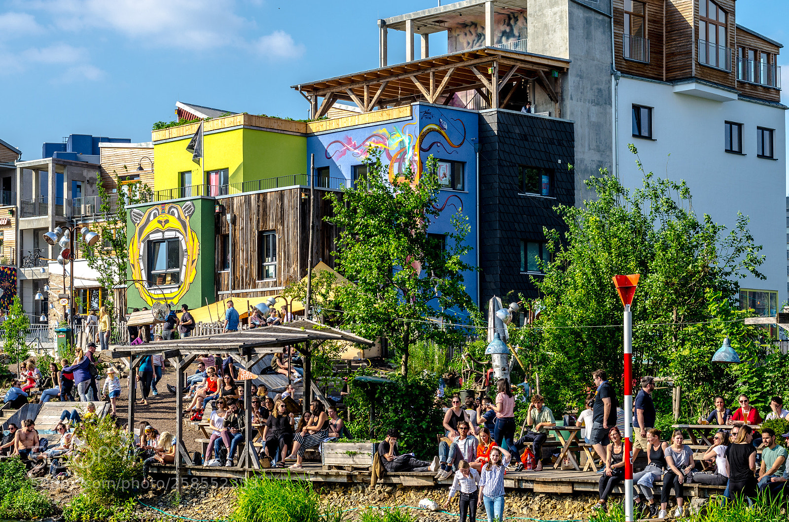 Nikon D5100 sample photo. Berlin's holzmarket photography