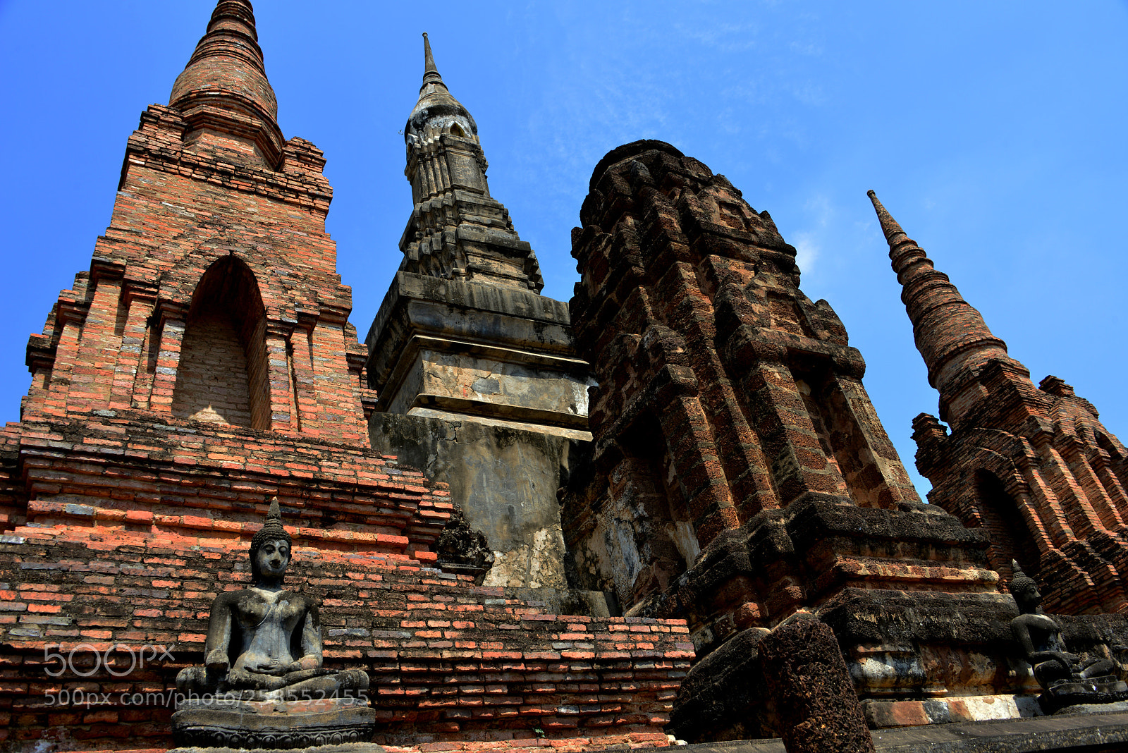 Nikon D800 sample photo. Wat mahathat photography
