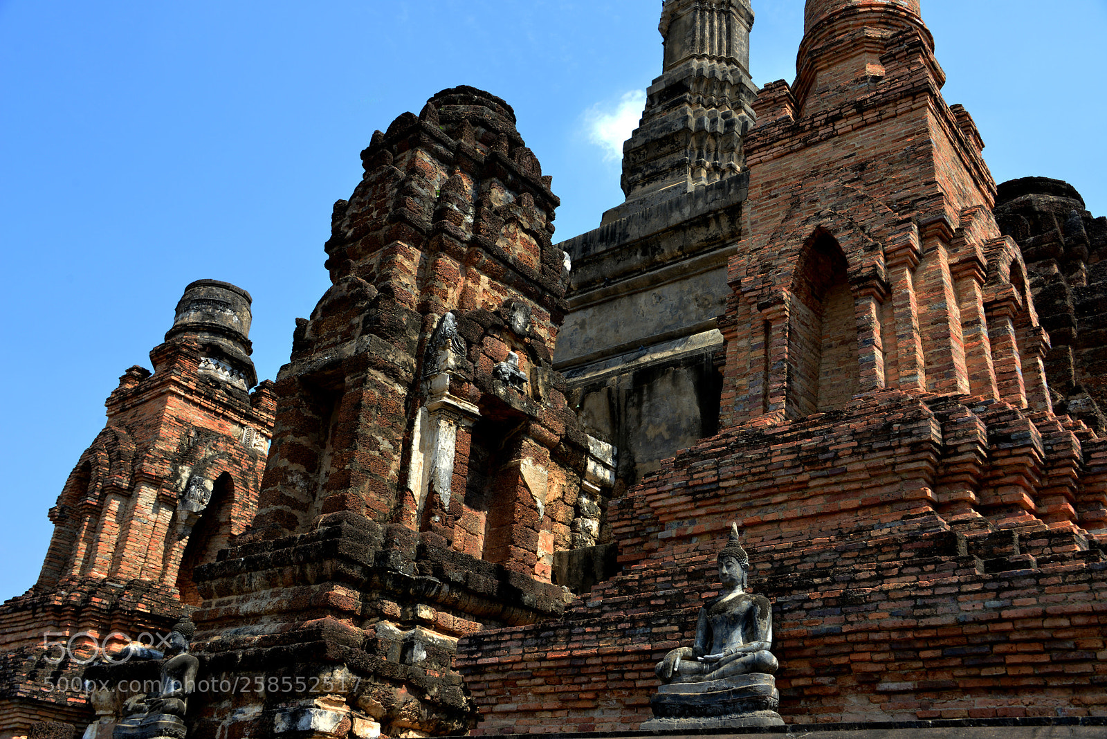 Nikon D800 sample photo. Wat mahathat photography