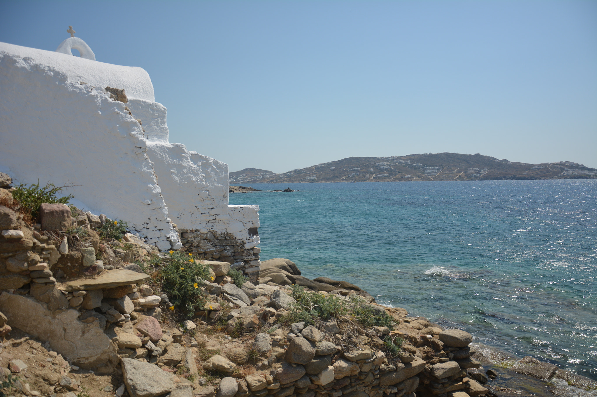 Nikon D5200 sample photo. Aegean sea over mykonos photography