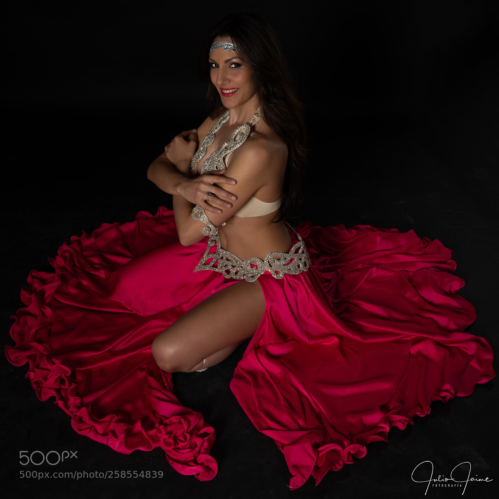 Nikon D810 sample photo. Rocío en rojo photography