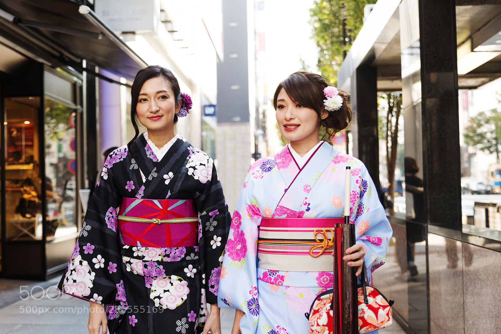 Nikon D610 sample photo. Japanese women with kimono photography