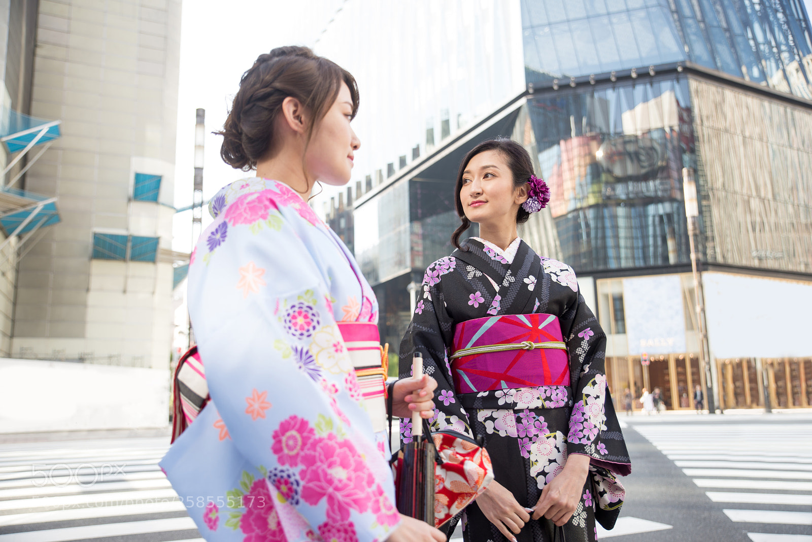 Nikon D610 sample photo. Japanese women with kimono photography