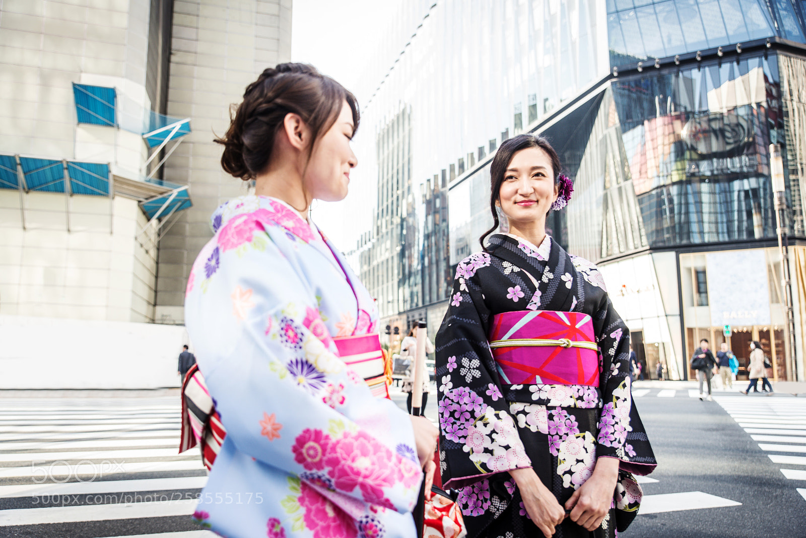 Nikon D610 sample photo. Japanese women with kimono photography