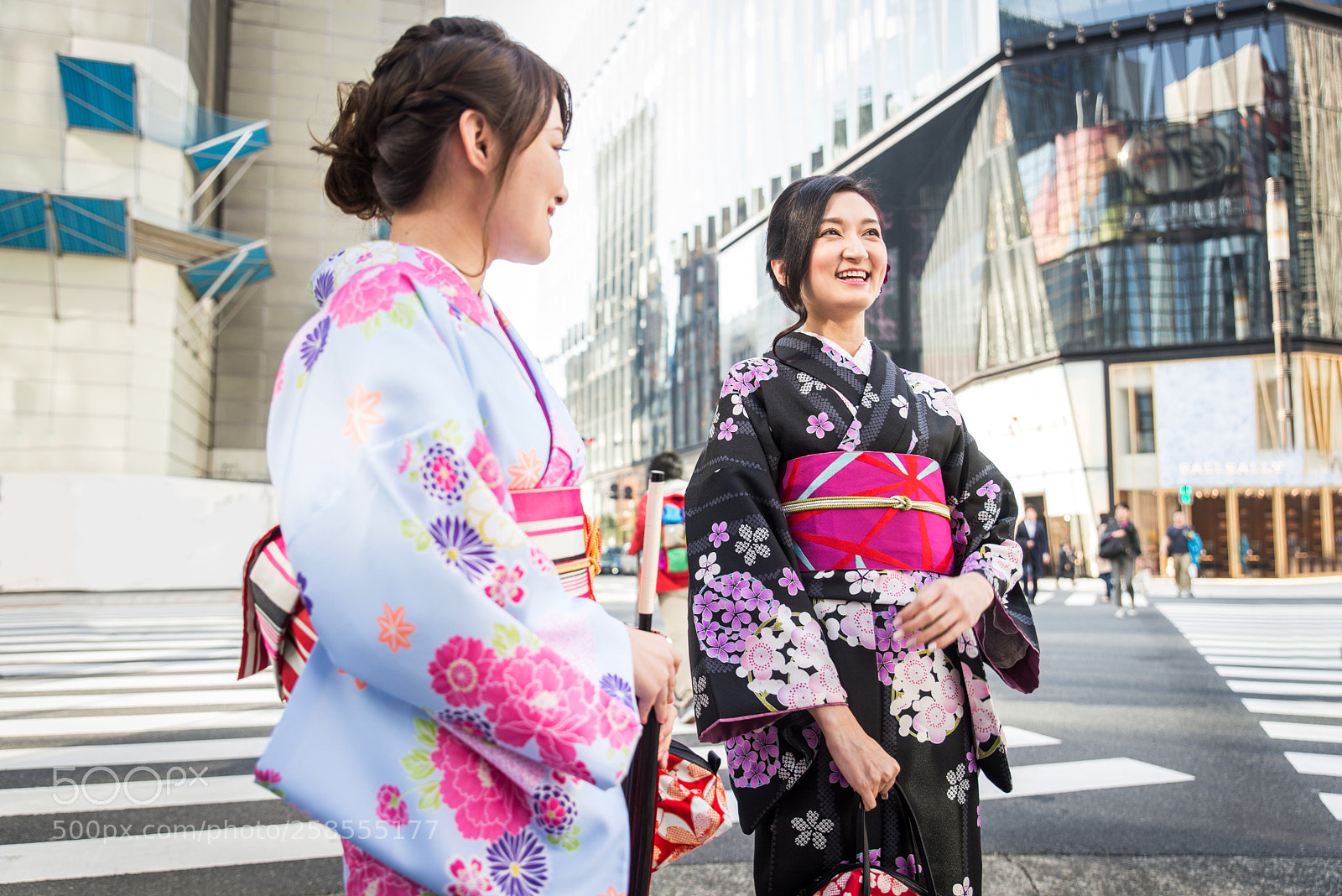 Nikon D610 sample photo. Japanese women with kimono photography