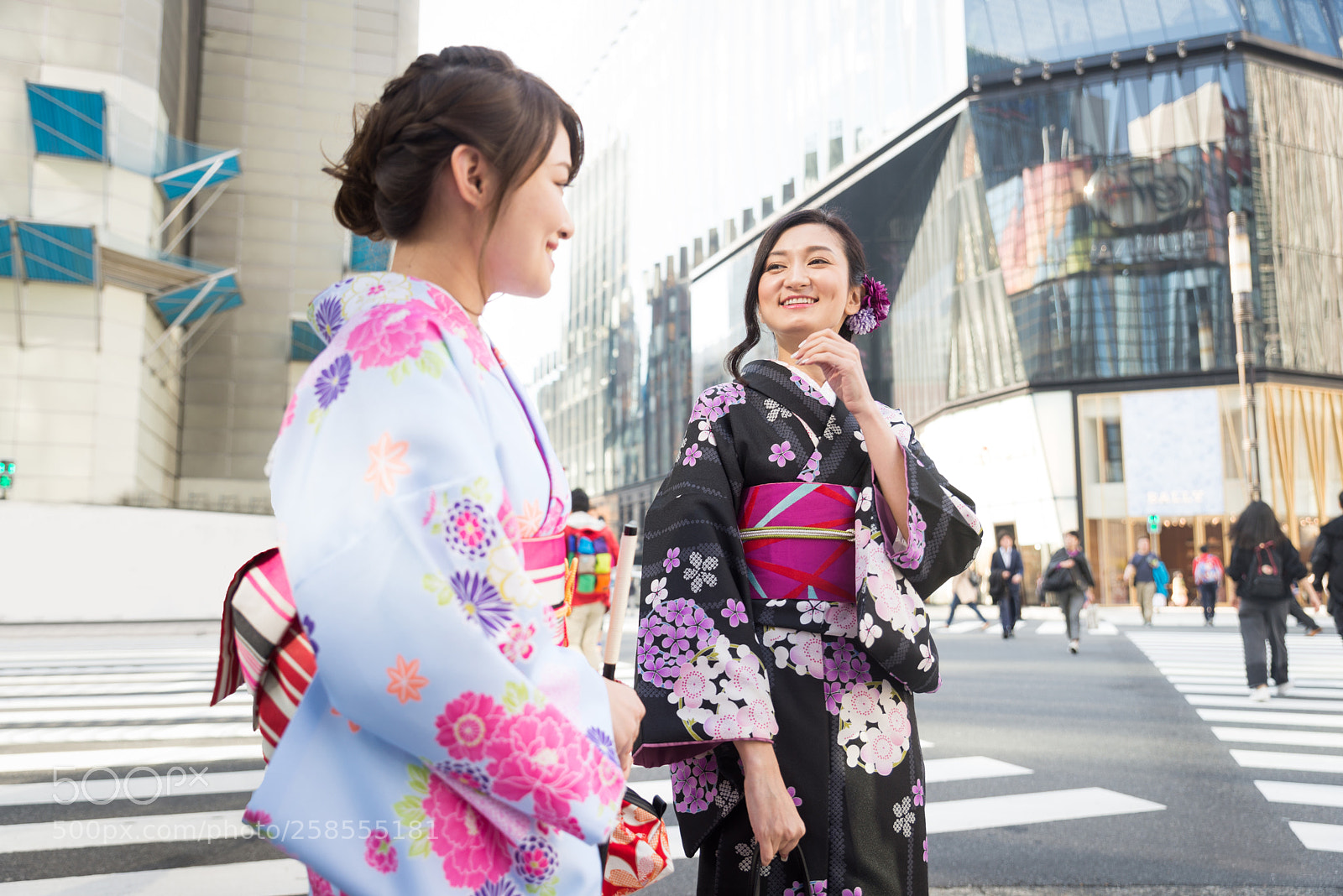 Nikon D610 sample photo. Japanese women with kimono photography