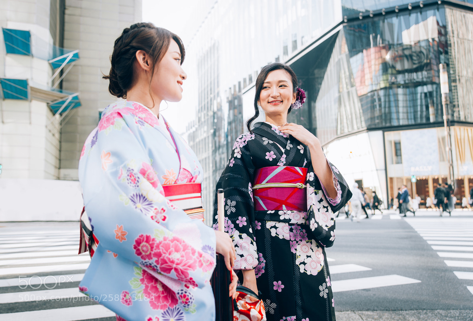 Nikon D610 sample photo. Japanese women with kimono photography