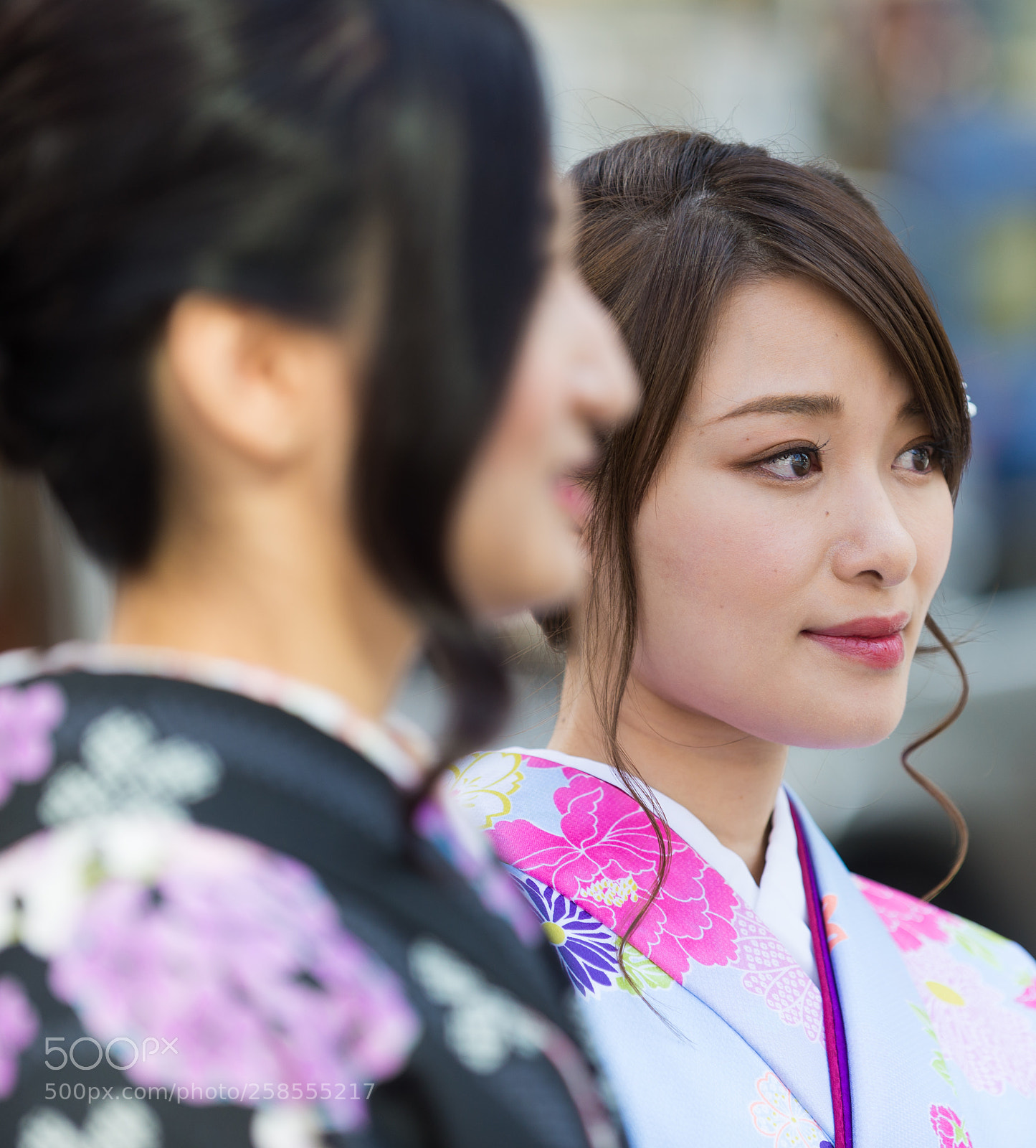 Nikon D610 sample photo. Japanese women with kimono photography