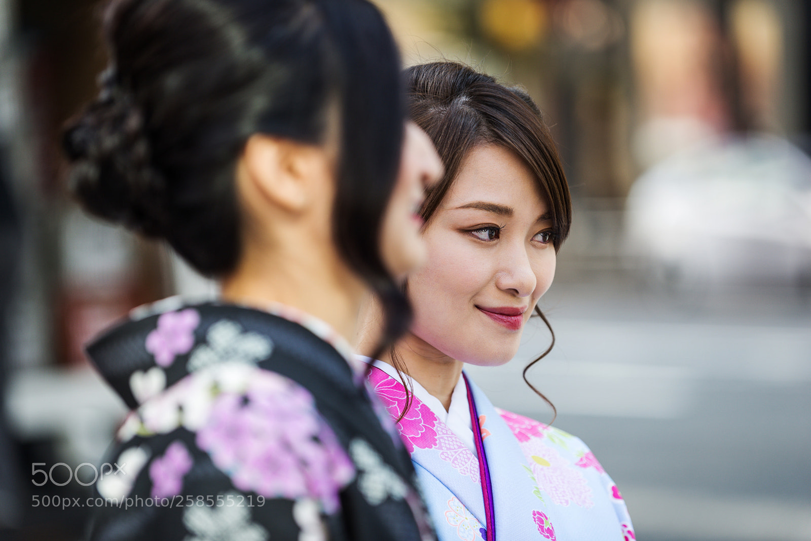 Nikon D610 sample photo. Japanese women with kimono photography