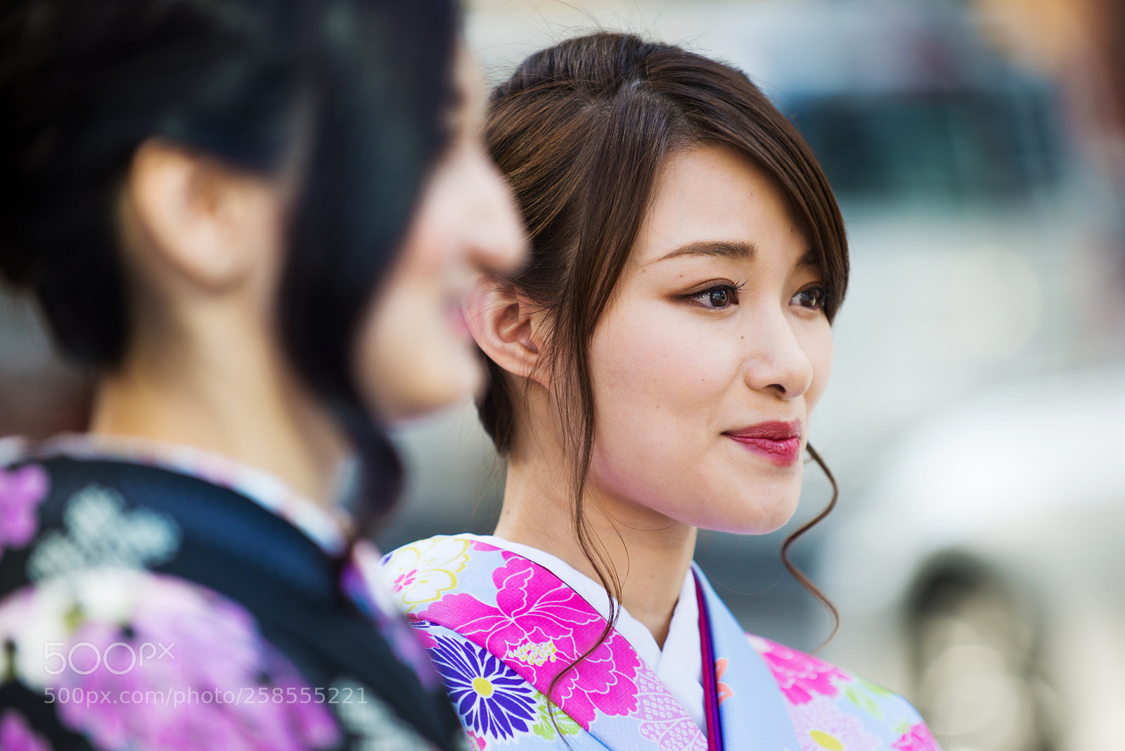 Nikon D610 sample photo. Japanese women with kimono photography