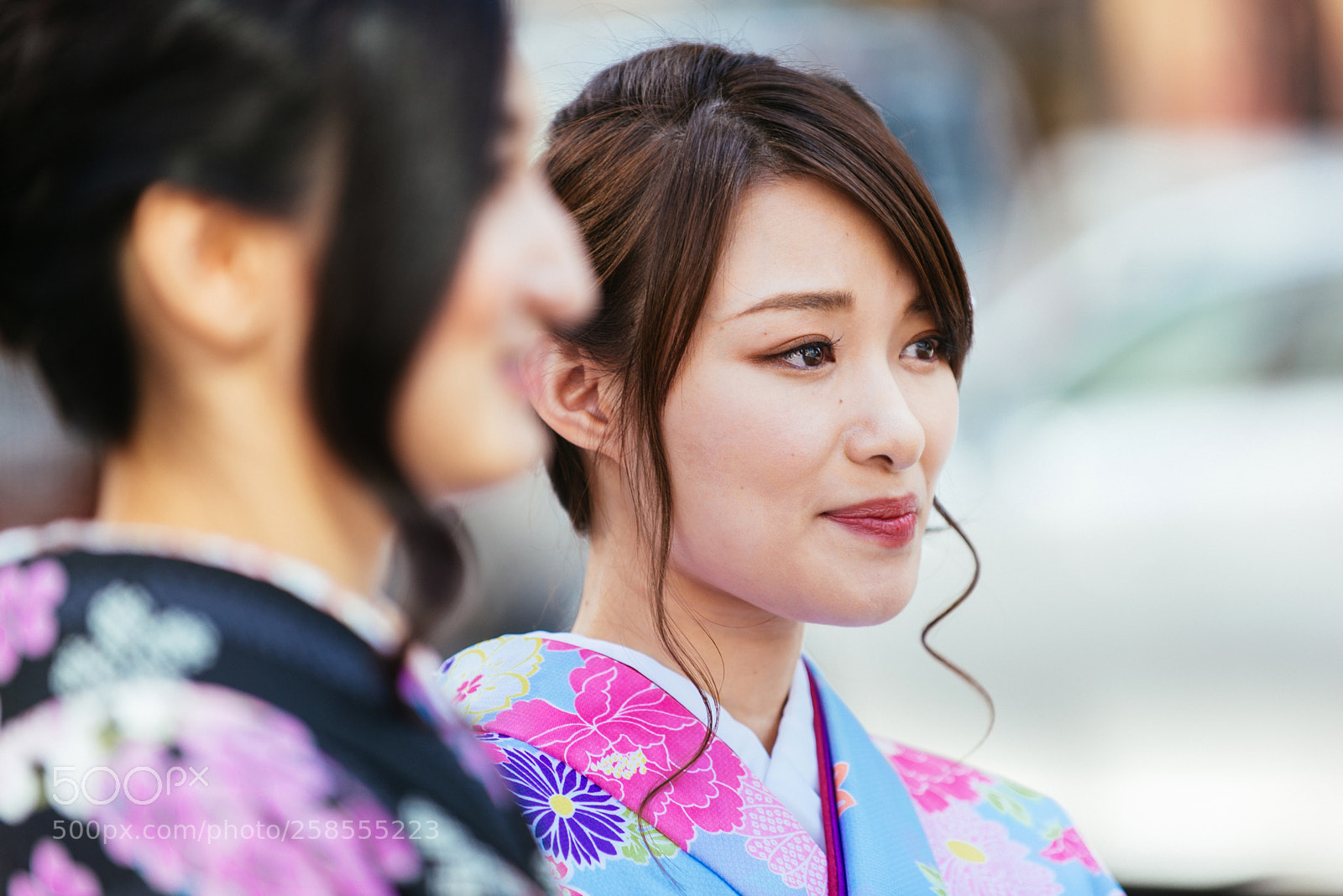 Nikon D610 sample photo. Japanese women with kimono photography