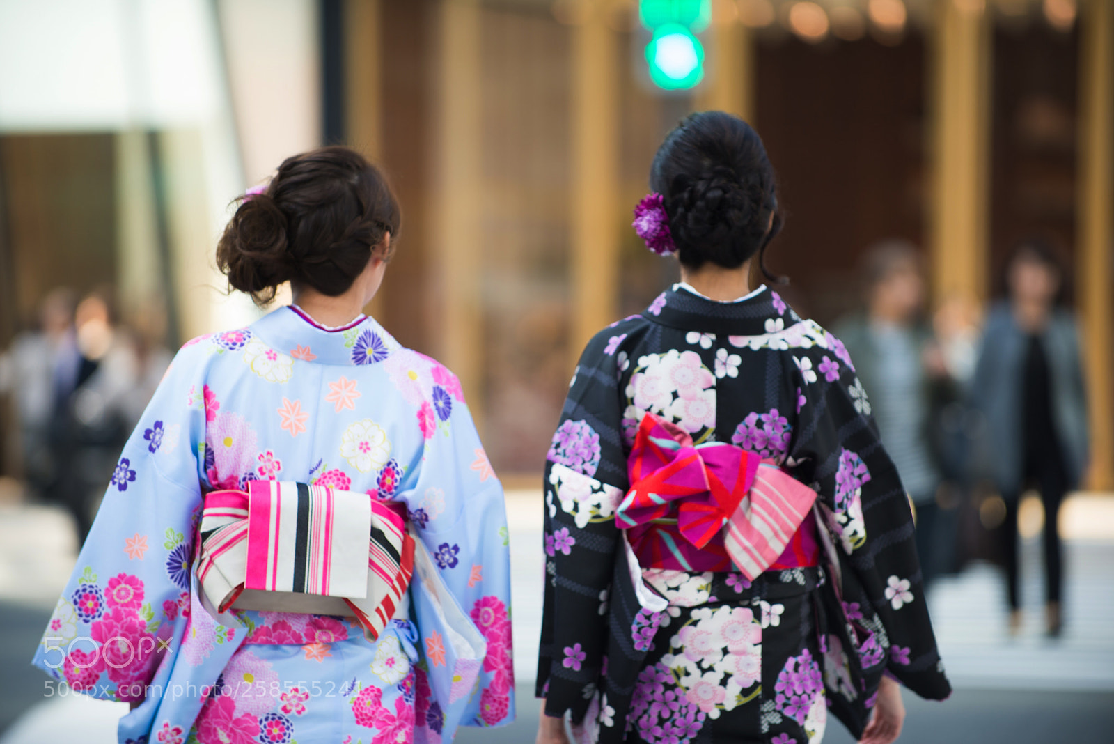 Nikon D610 sample photo. Japanese women with kimono photography