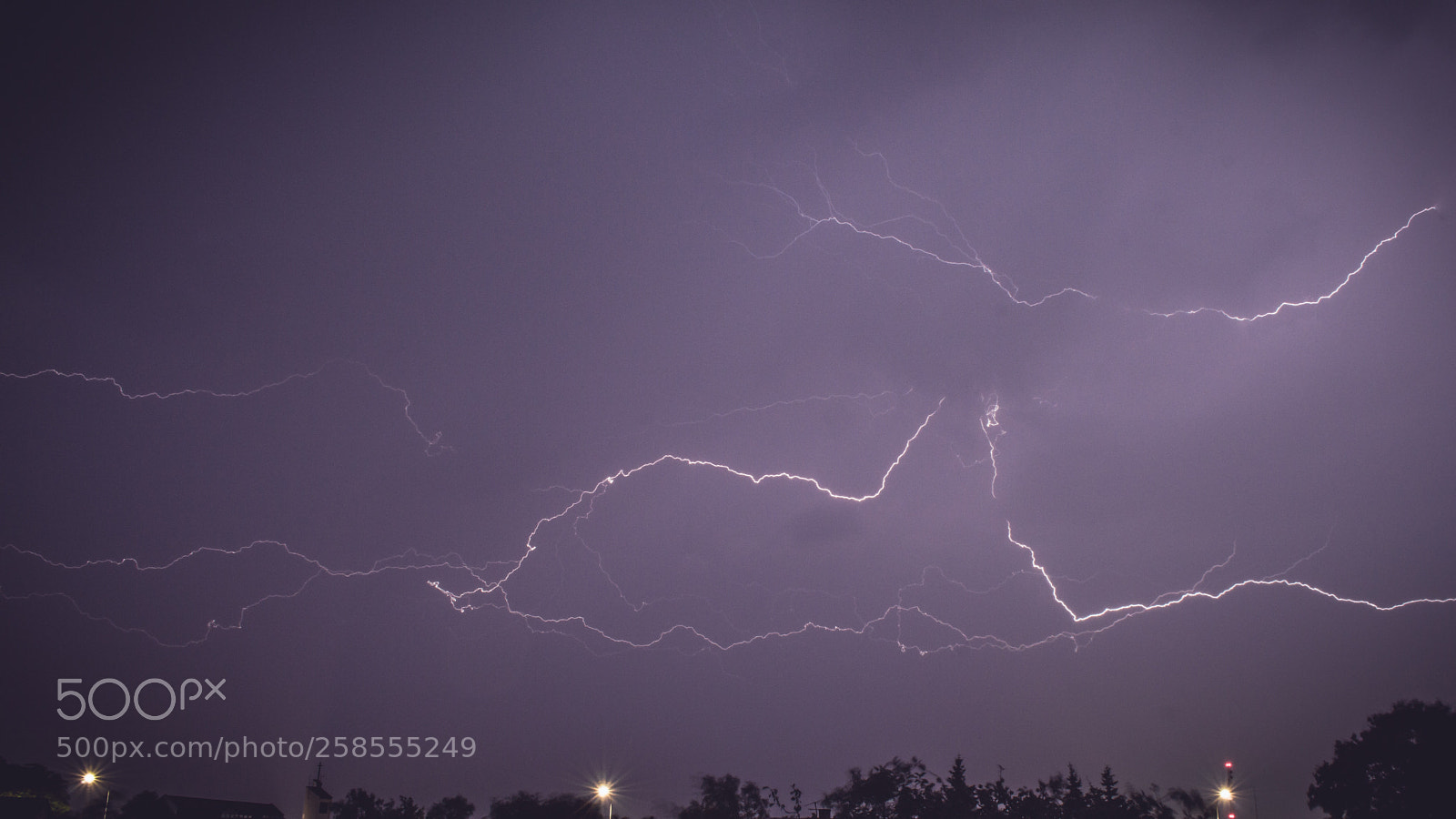 Nikon D3200 sample photo. Thunder photography