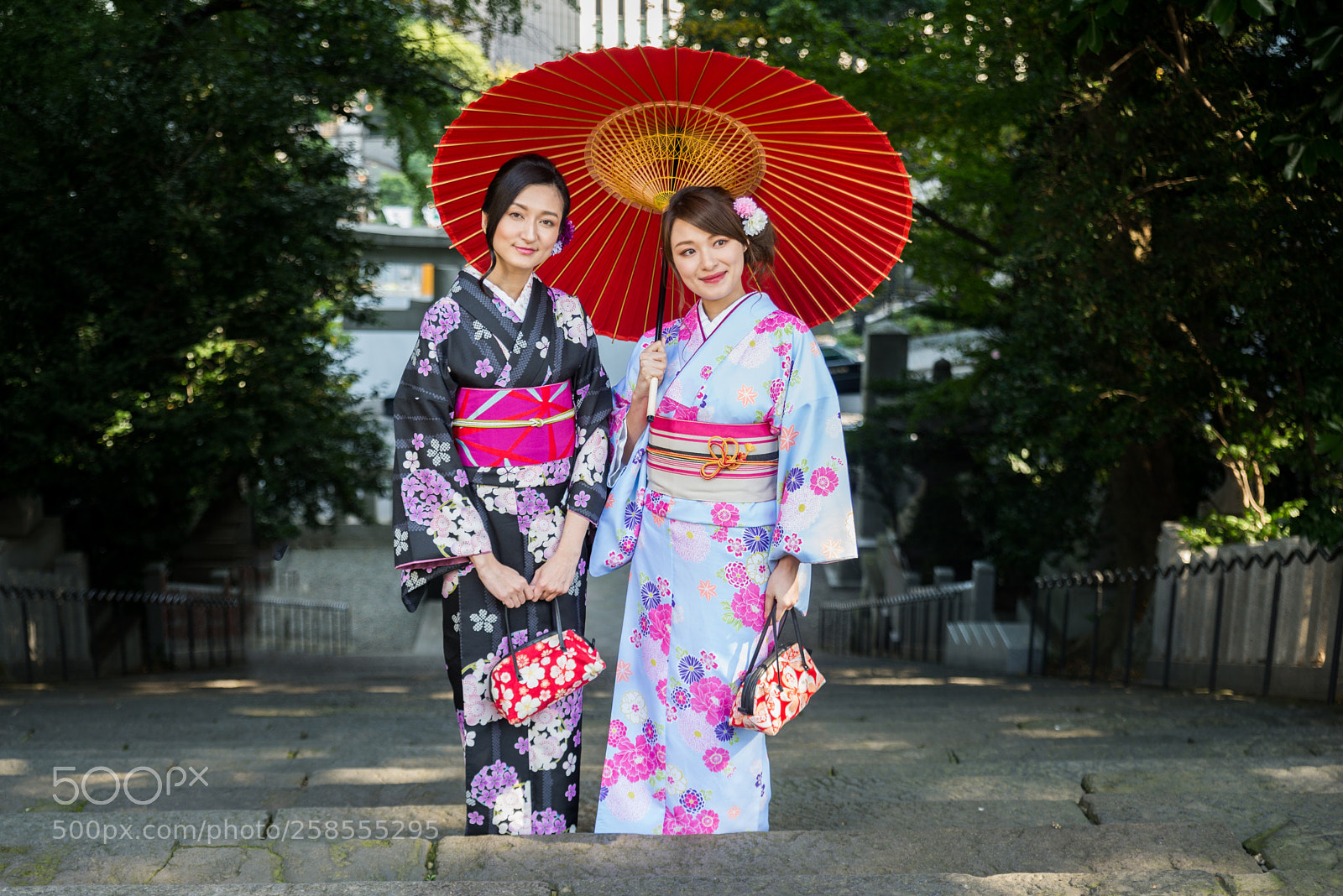 Nikon D610 sample photo. Japanese women with kimono photography