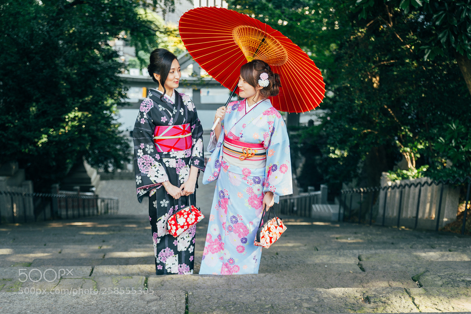 Nikon D610 sample photo. Japanese women with kimono photography