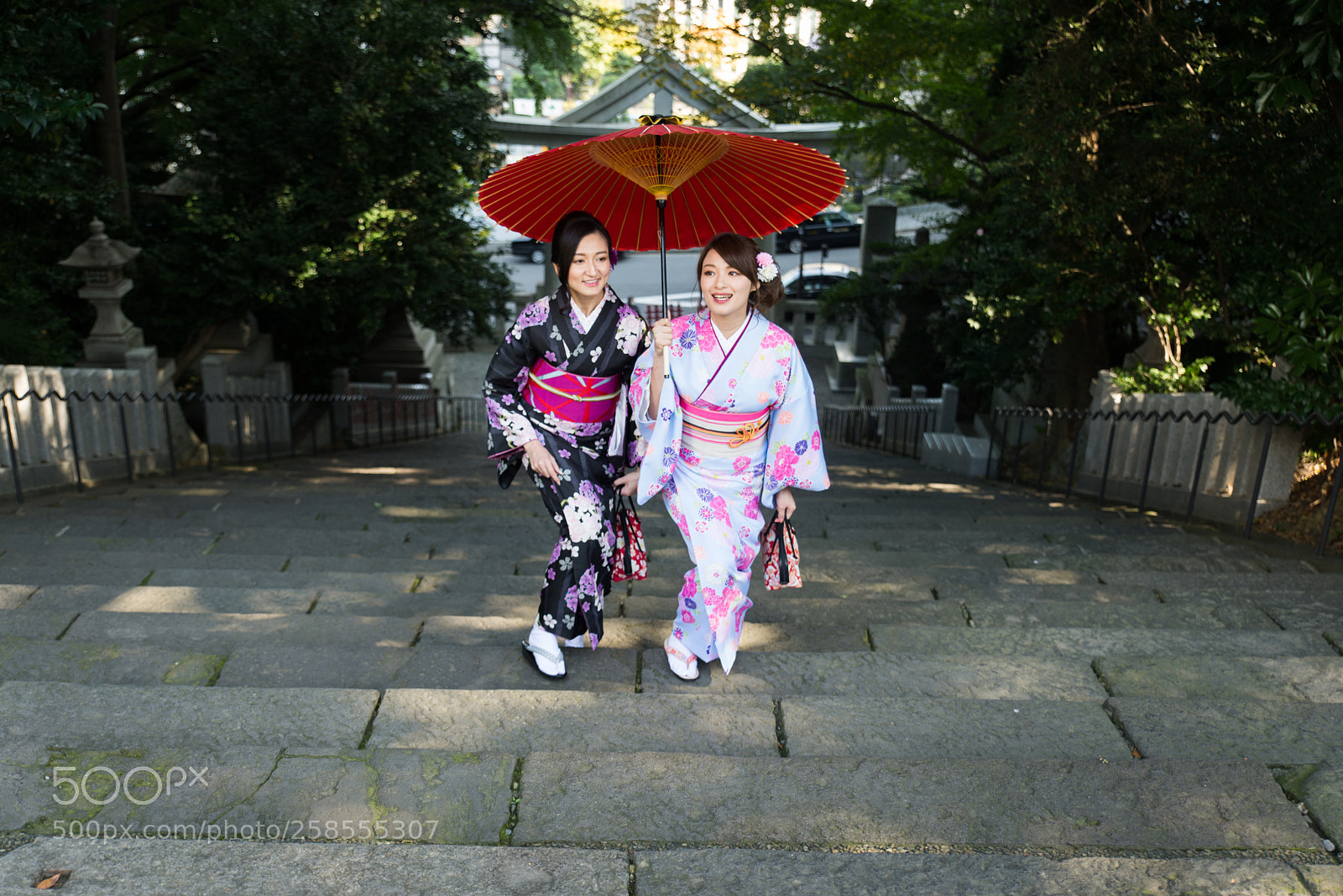 Nikon D610 sample photo. Japanese women with kimono photography