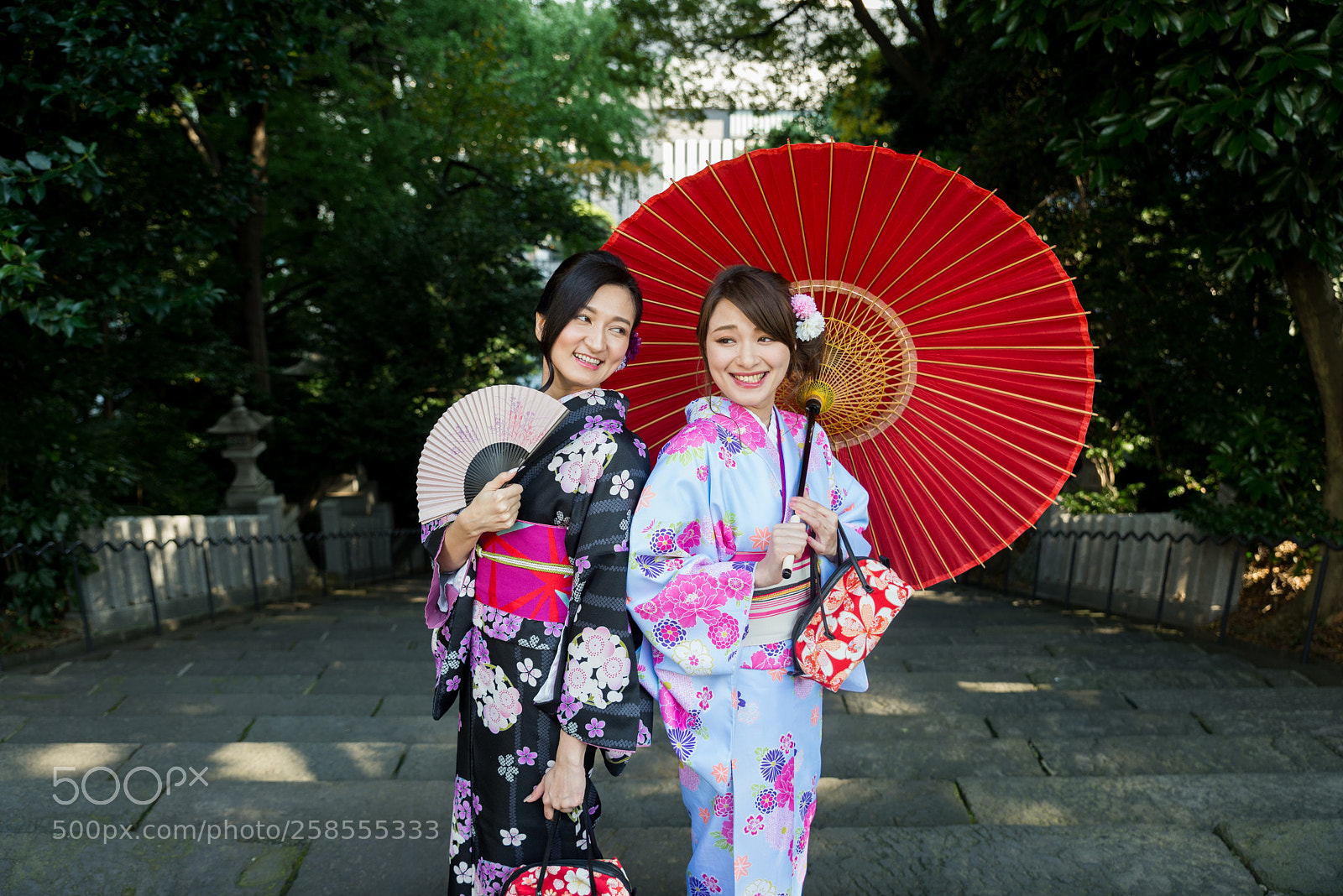 Nikon D610 sample photo. Japanese women with kimono photography