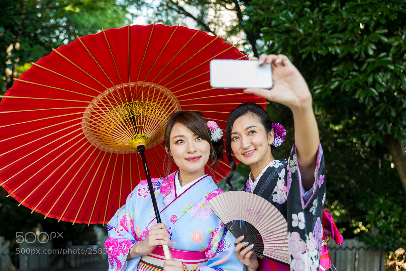 Nikon D610 sample photo. Japanese women with kimono photography
