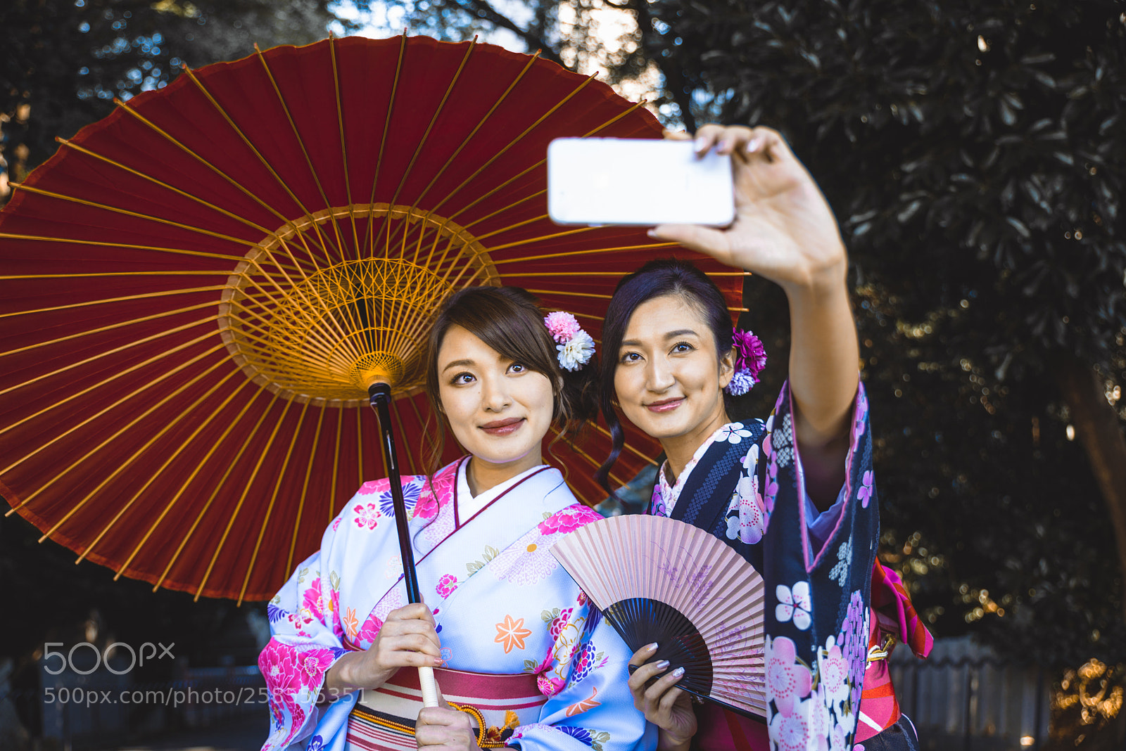 Nikon D610 sample photo. Japanese women with kimono photography