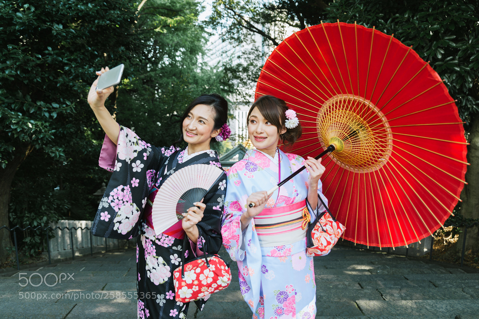 Nikon D610 sample photo. Japanese women with kimono photography