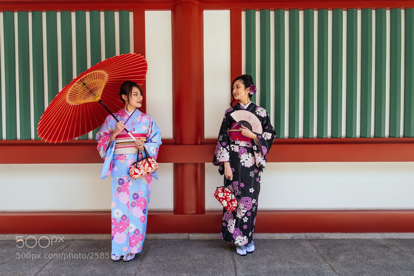 Nikon D610 sample photo. Japanese women with kimono photography