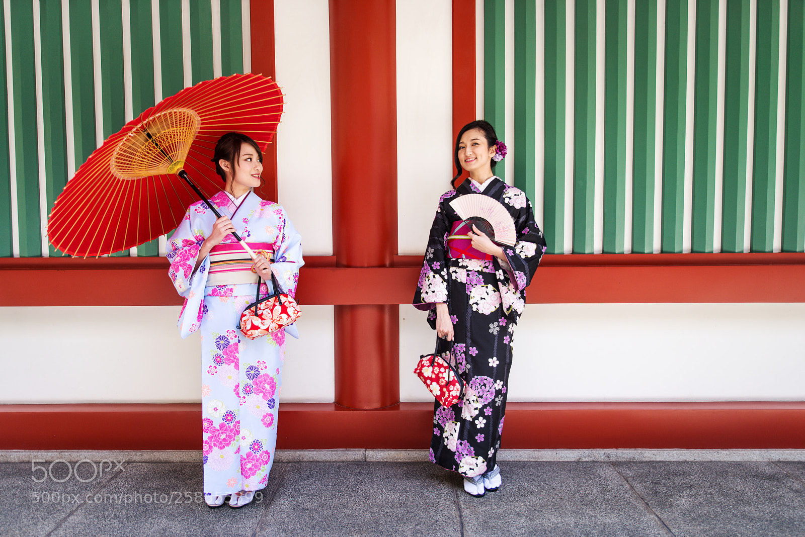 Nikon D610 sample photo. Japanese women with kimono photography