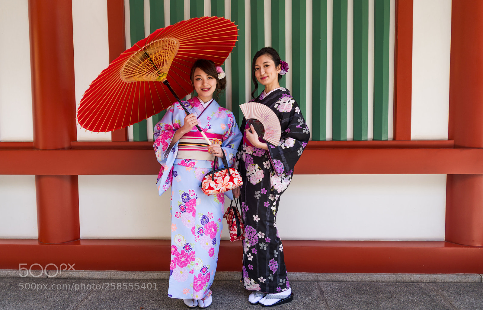 Nikon D610 sample photo. Japanese women with kimono photography