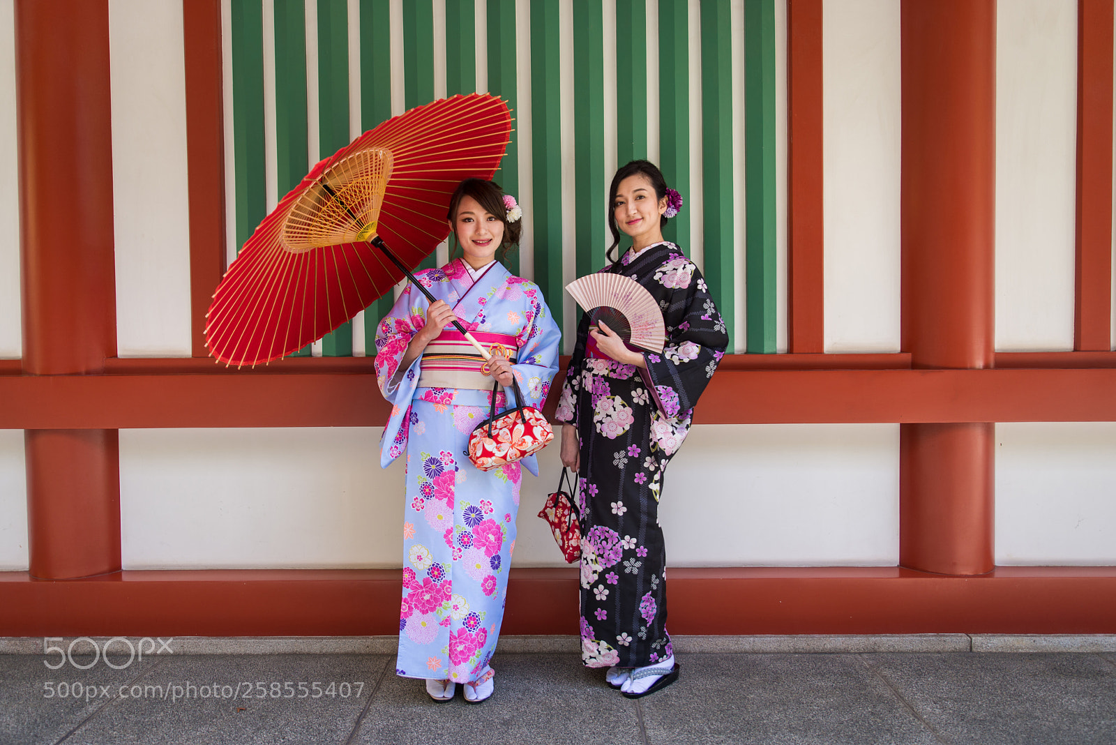 Nikon D610 sample photo. Japanese women with kimono photography