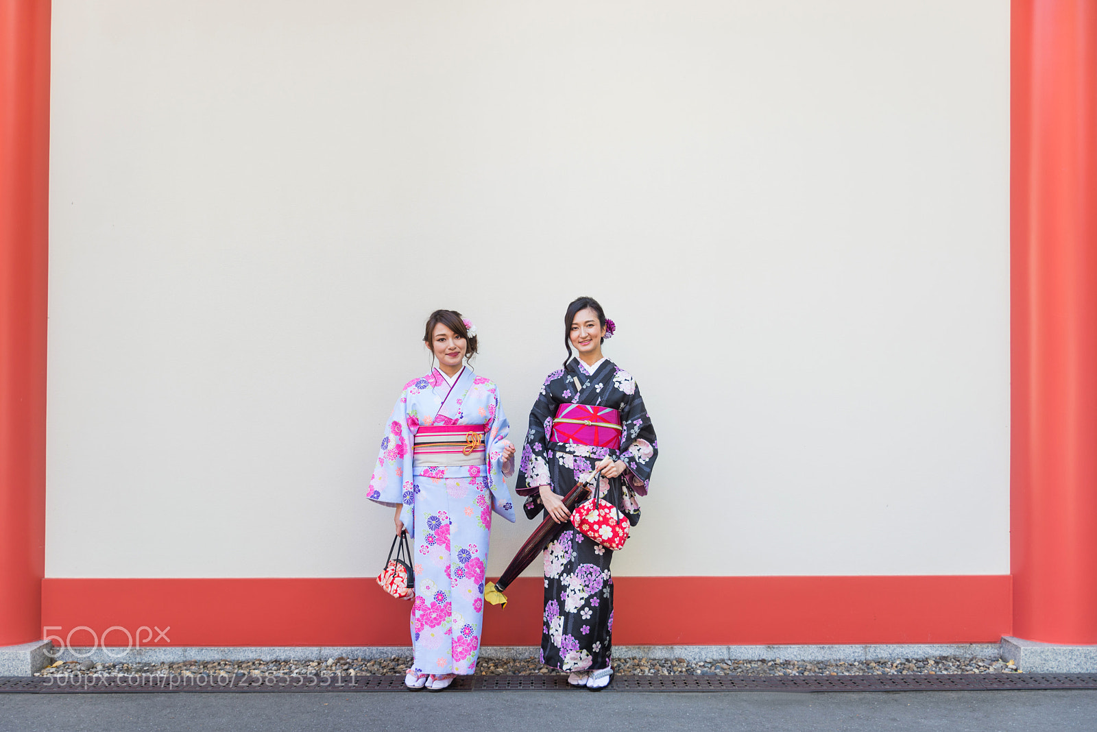Nikon D610 sample photo. Japanese women with kimono photography