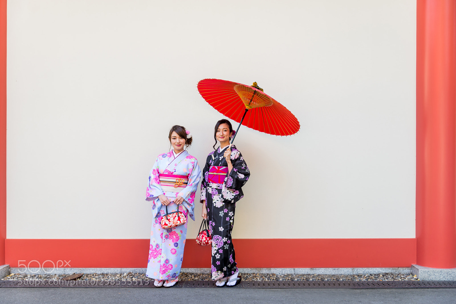 Nikon D610 sample photo. Japanese women with kimono photography