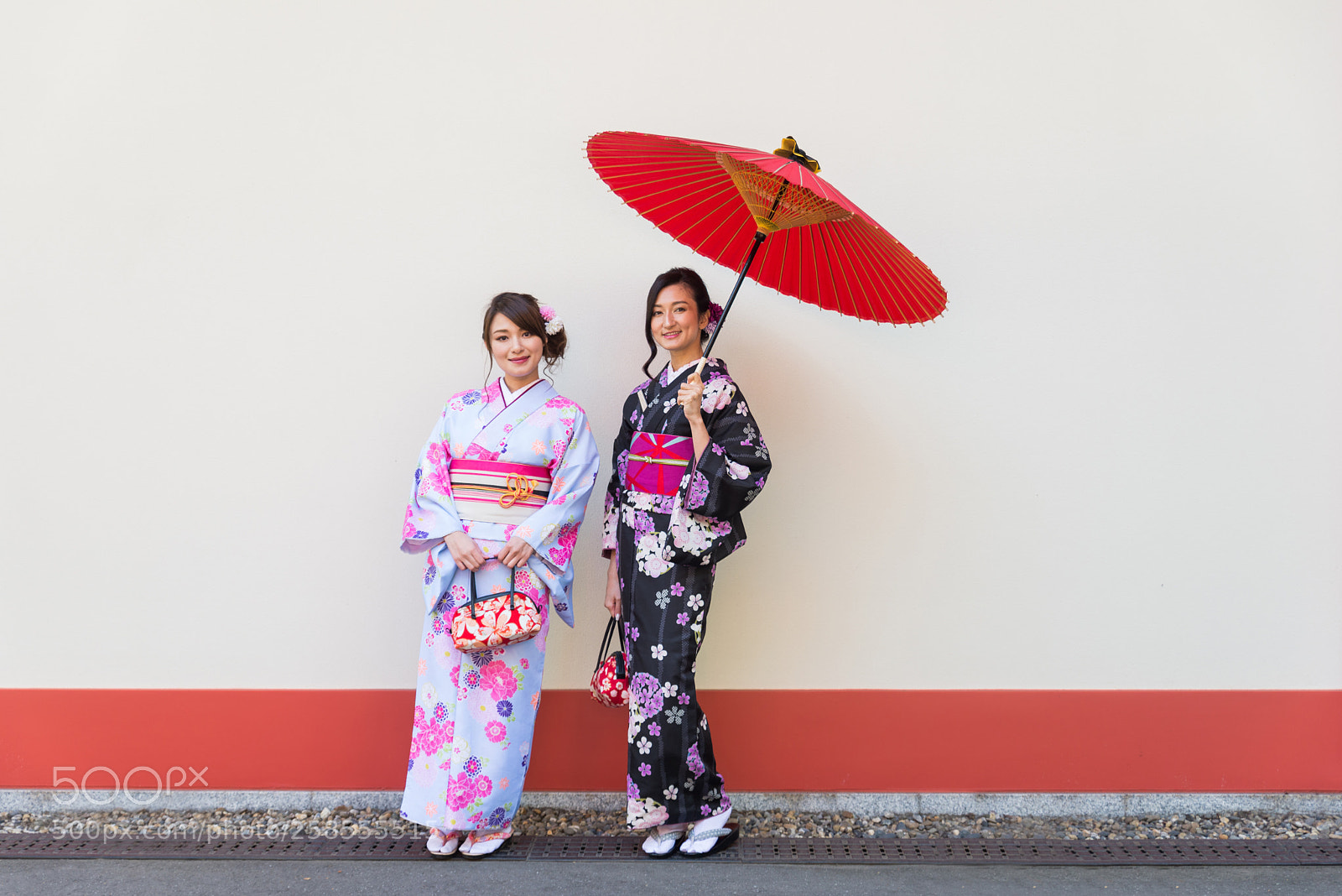 Nikon D610 sample photo. Japanese women with kimono photography