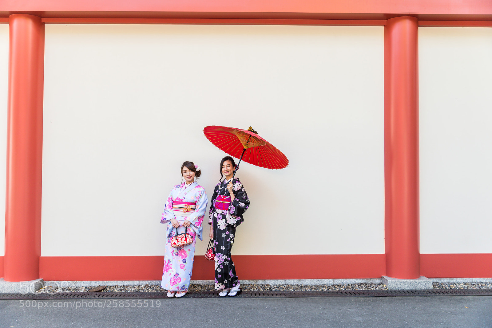 Nikon D610 sample photo. Japanese women with kimono photography