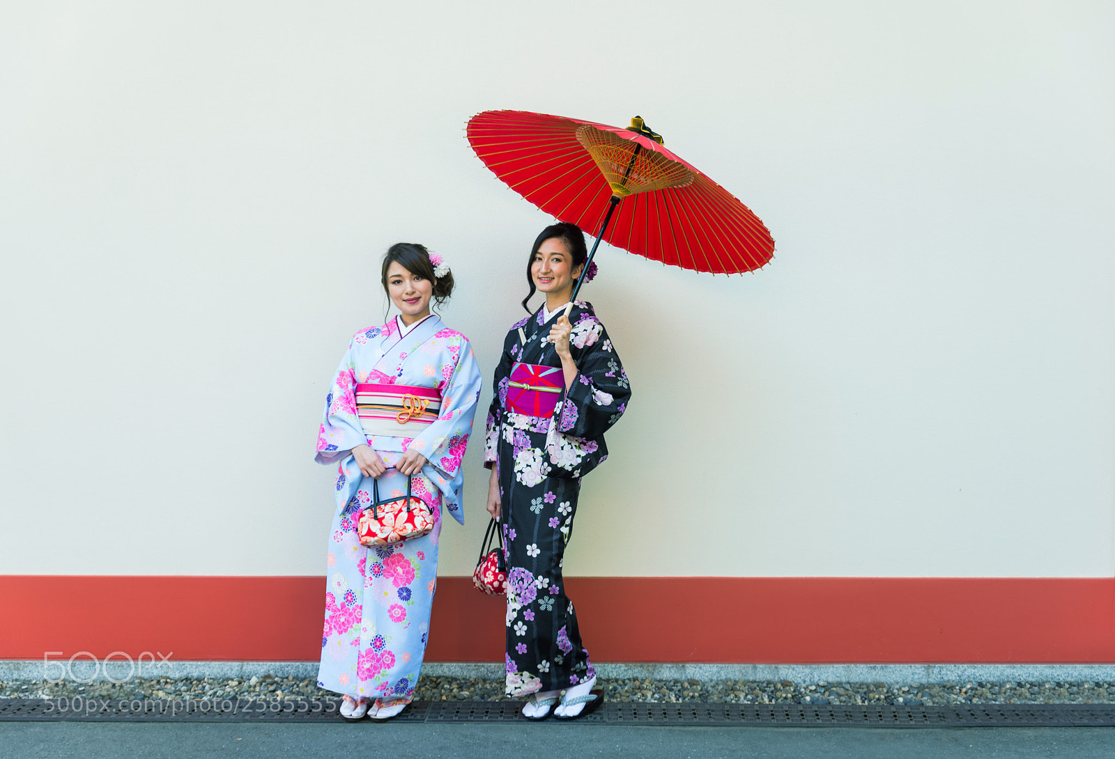 Nikon D610 sample photo. Japanese women with kimono photography