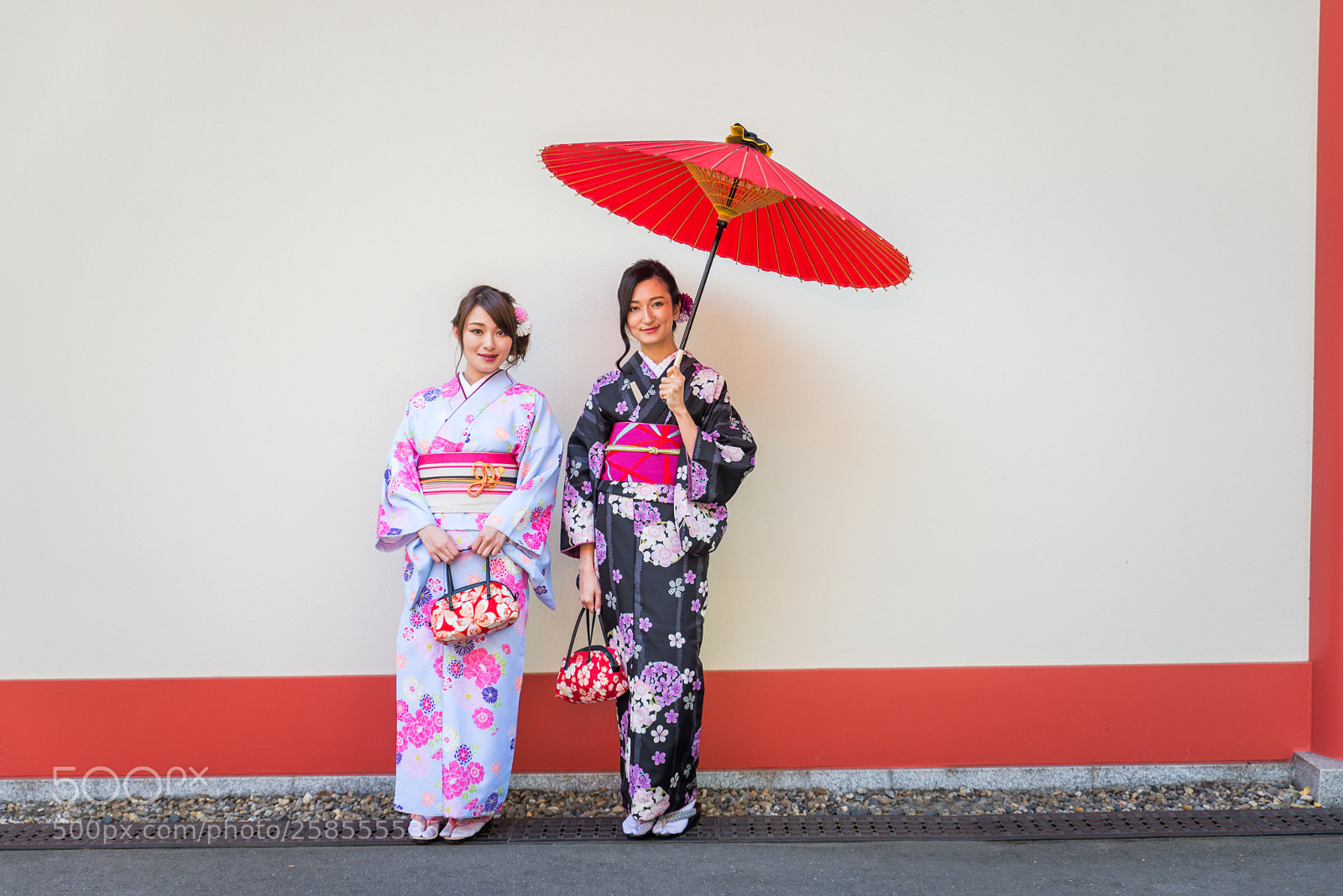 Nikon D610 sample photo. Japanese women with kimono photography
