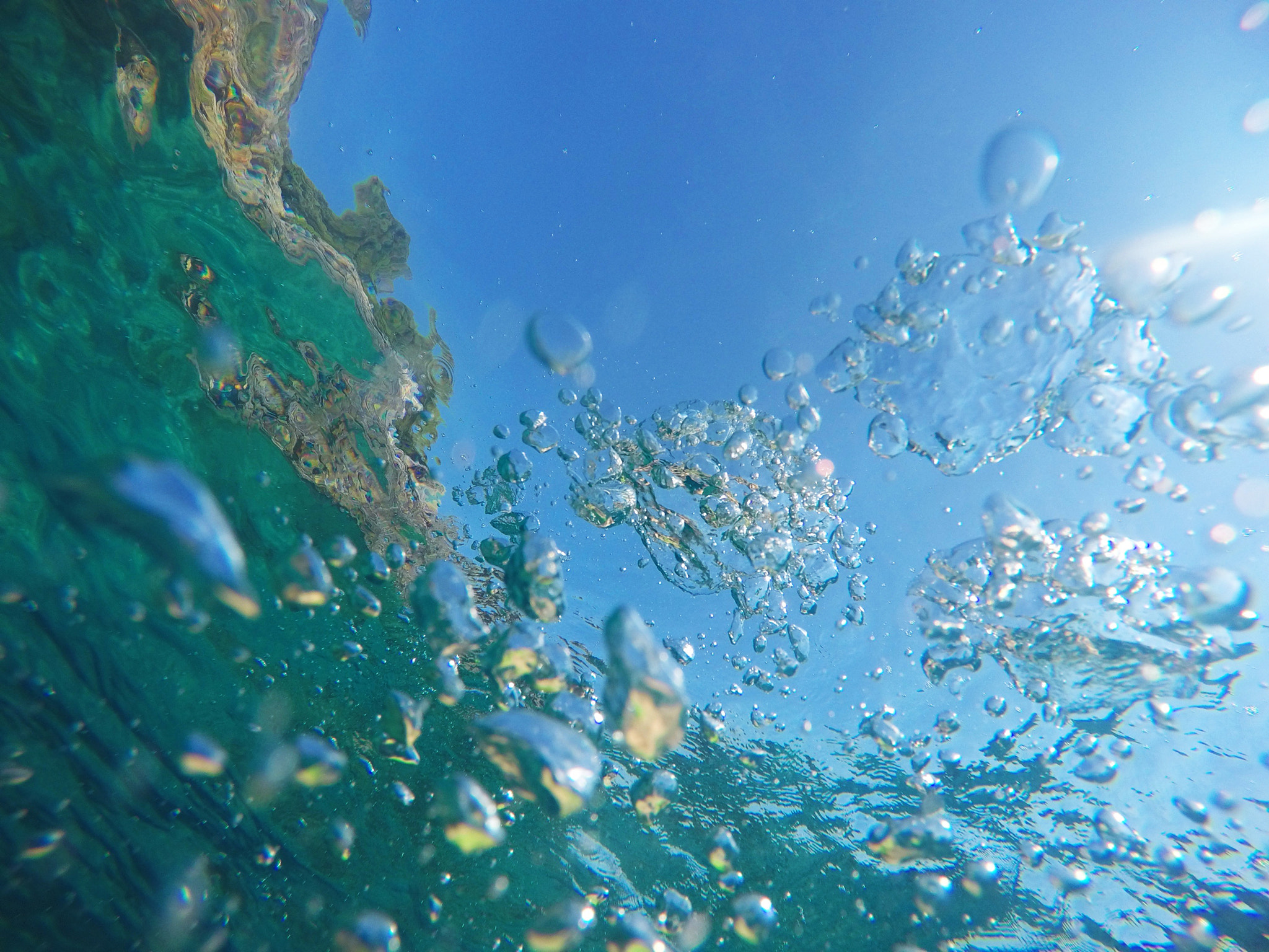 GoPro HERO4 Black sample photo. Sea water photography